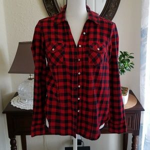 Checkered blouse